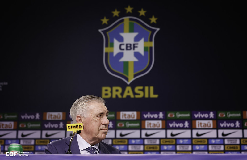 Apresentação Carlo Ancelotti no Hotel Hyatt na Barra da Tijuca, Rio de Janeiro