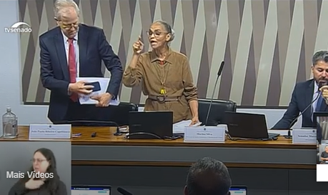 Imagem - Marina Silva bate-boca e deixa sessão da Comissão de Infraestrutura do Senado; ‘desrespeitada’