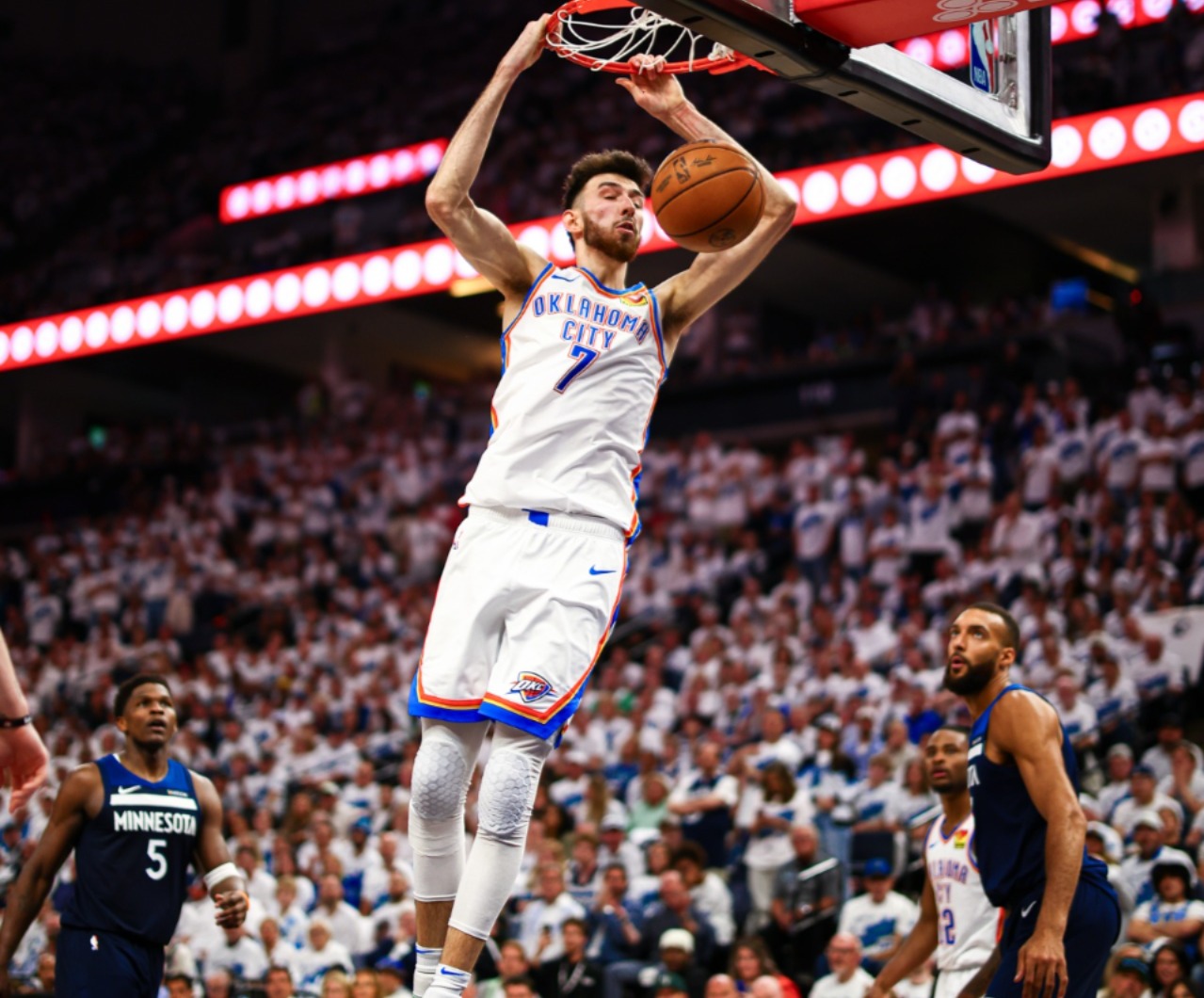 Imagem - Thunder vence Timberwolves fora de casa e fica a uma vitória da final do Oeste na NBA
