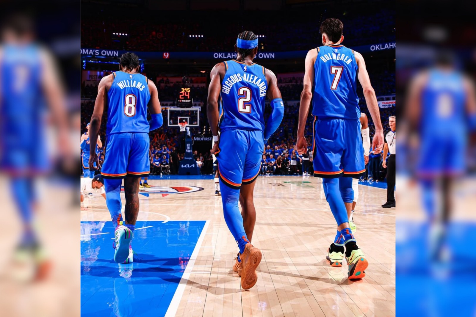 Thunder vence Timberwolves fora de casa em jogo emocionante e fica a uma vitória do título