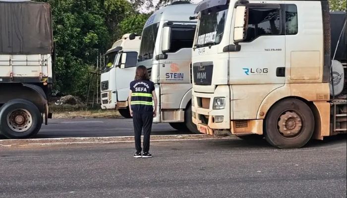 Imagem - Carga de soja avaliada em mais de R$ 300 mil é apreendida em Conceição do Araguaia