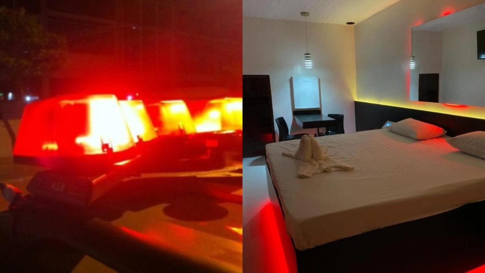 Dupla foi presa em motel da Santarém -