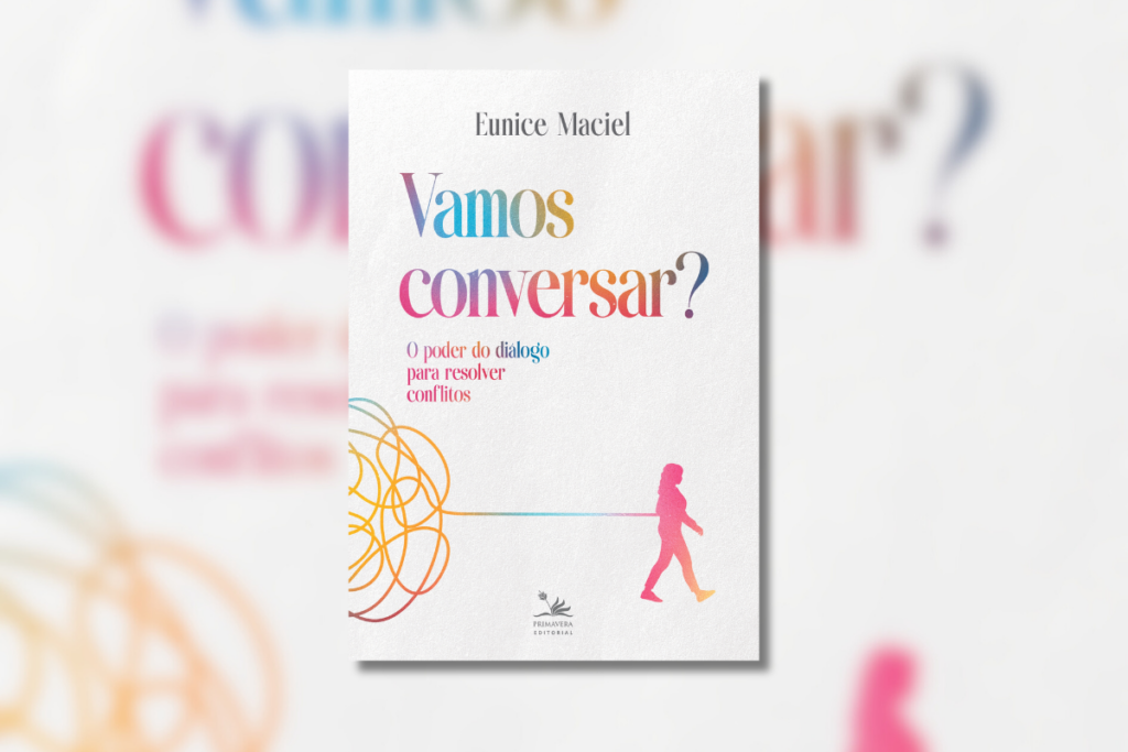  O livro &#8220;Vamos conversar?&#8221; traz uma série de contos sobre o amor em diferentes fases da vida (Imagem: Reprodução digital | Editora Primavera)