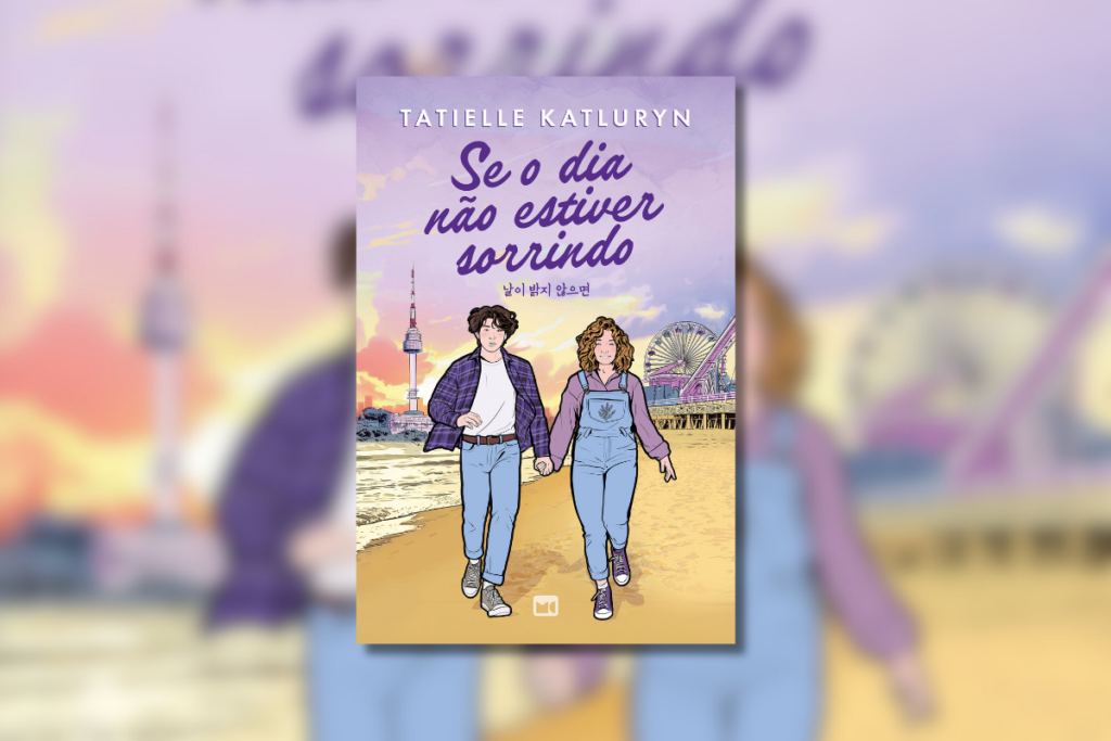 Em &#8220;Se um dia não estiver sorrindo&#8221;, Baek e Mackenzie precisam superar feridas do passado para ficarem juntos (Imagem: Reprodução digital | Editora Mundo Cristão)