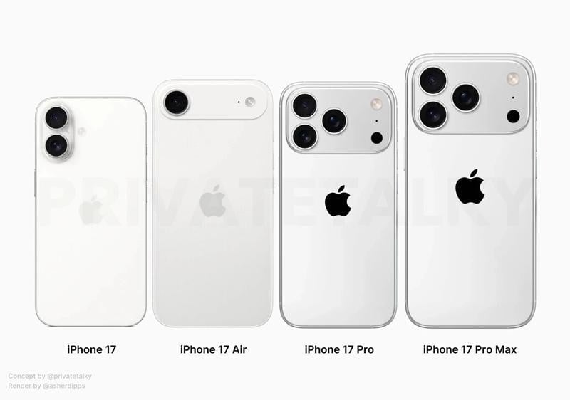iPhone 17 Pro e Pro Max devem chegar com câmeras turbinadas, novo design e gravação em 8K