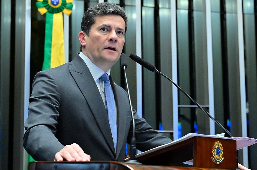 O senador Sergio Moro (União–PR).