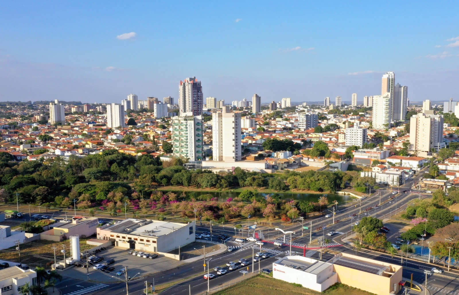 A cidade de Gavião Peixoto, no interior de São Paulo.