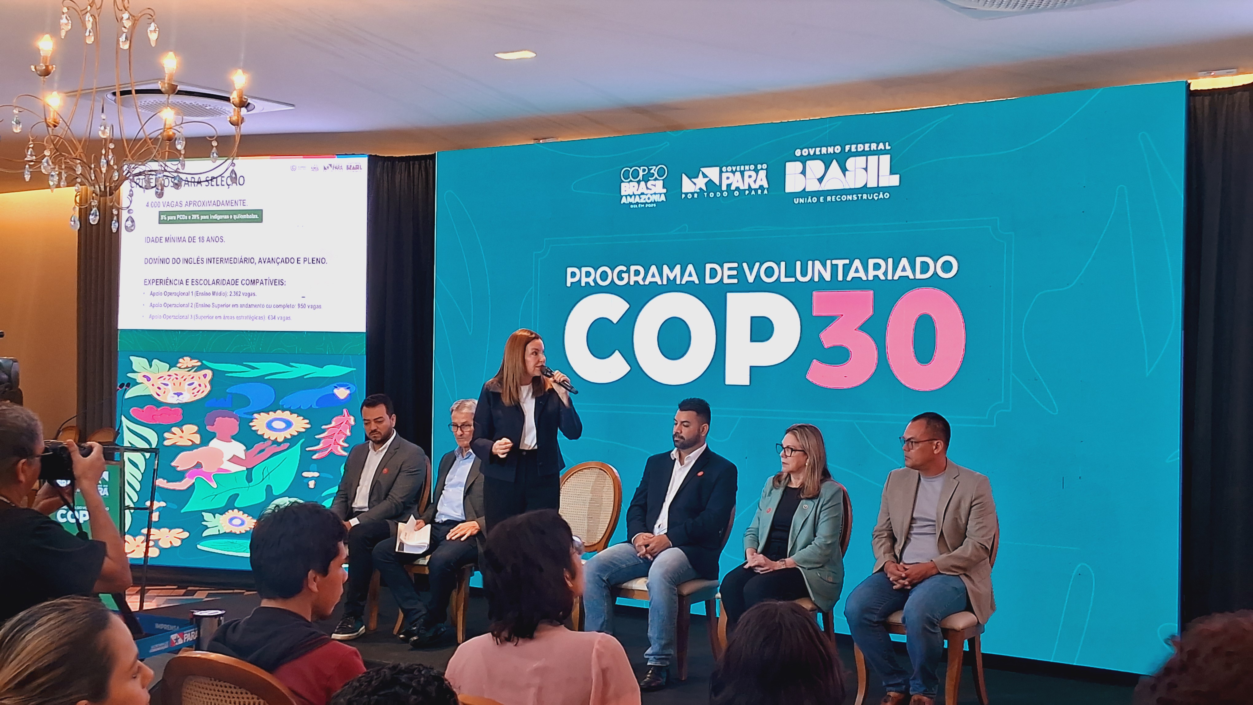 Imagem - Belém inicia seleção de voluntários para COP 30; saiba como se inscrever
