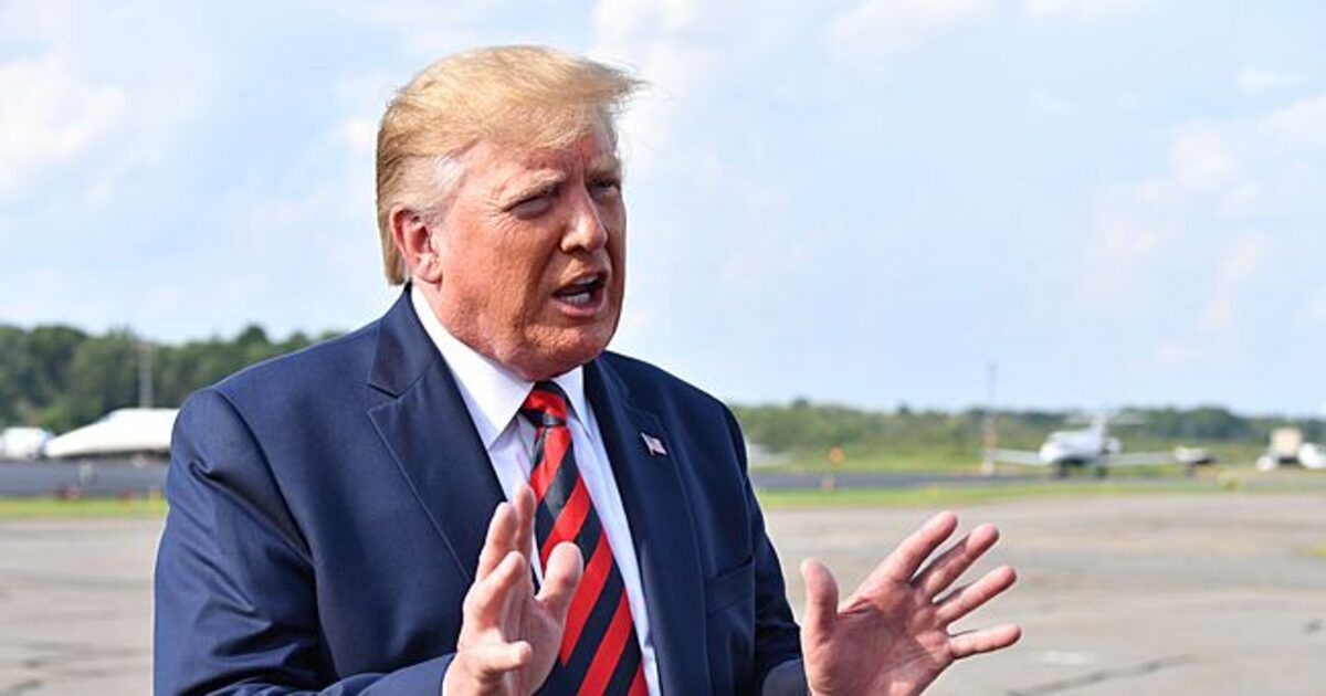 Donald Trump, presidente dos Estados Unidos.