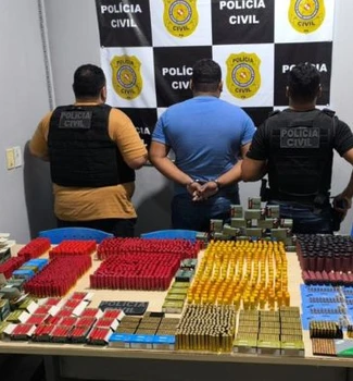 Imagem - Operação da PC em Baião prende suspeito por comercial ilegal de munições; mercadoria é apreendida