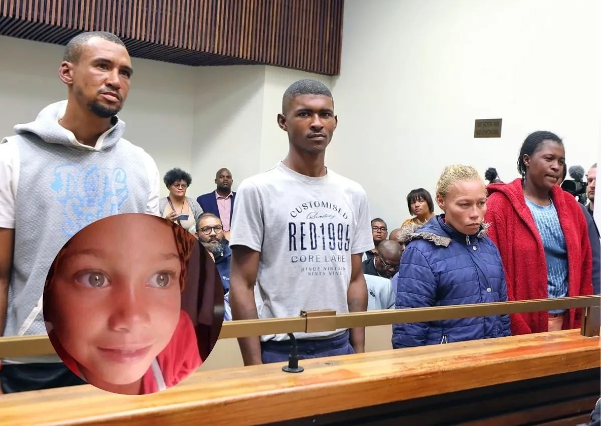 Mãe de Joshlin Smith e comparsas condenados à prisão perpétua pelo seu desaparecimento, na África.