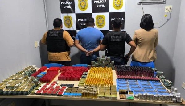 Operação da PC em Baião prende suspeito por comercial ilegal de munições; mercadoria é apreendida