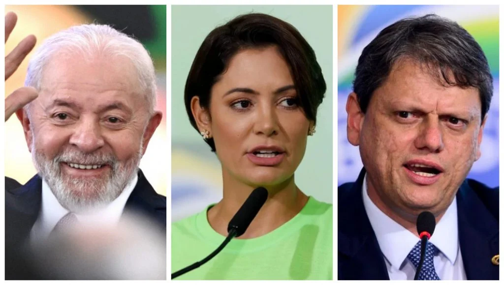 Imagem - Pesquisa testa cenários eleitorais com Lula, Tarcísio e Michelle para 2026; veja os resultados