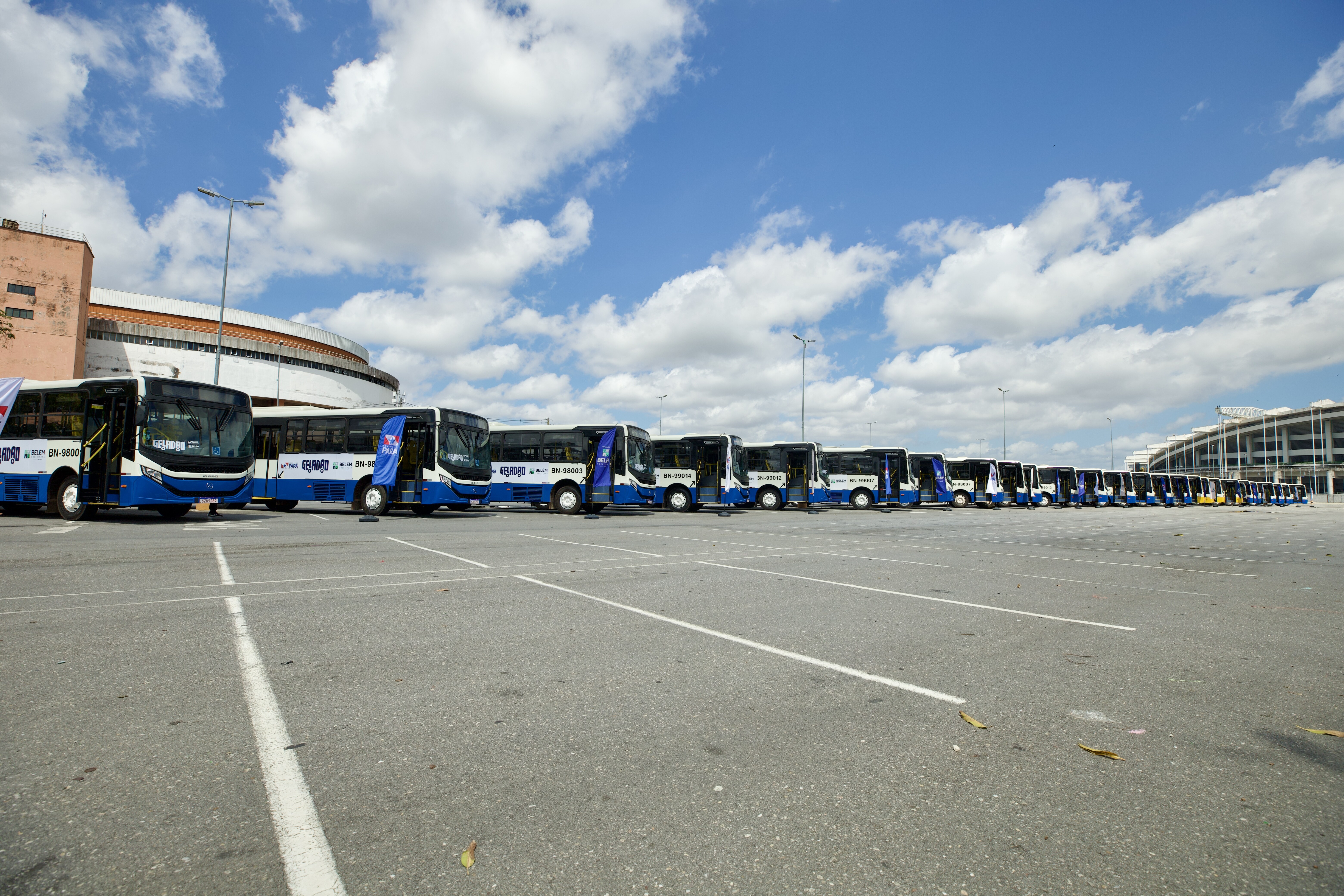 Imagem - 'Geladão': 33 novos ônibus climatizados circulam pela Grande Belém