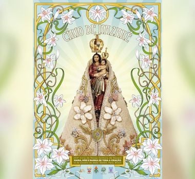 Imagem - Cartaz do Círio 2025 é revelado com painel de LED e emociona fiéis em Belém; assista