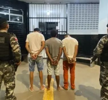 Imagem - Trio é preso com pistola raspada e drogas em Altamira