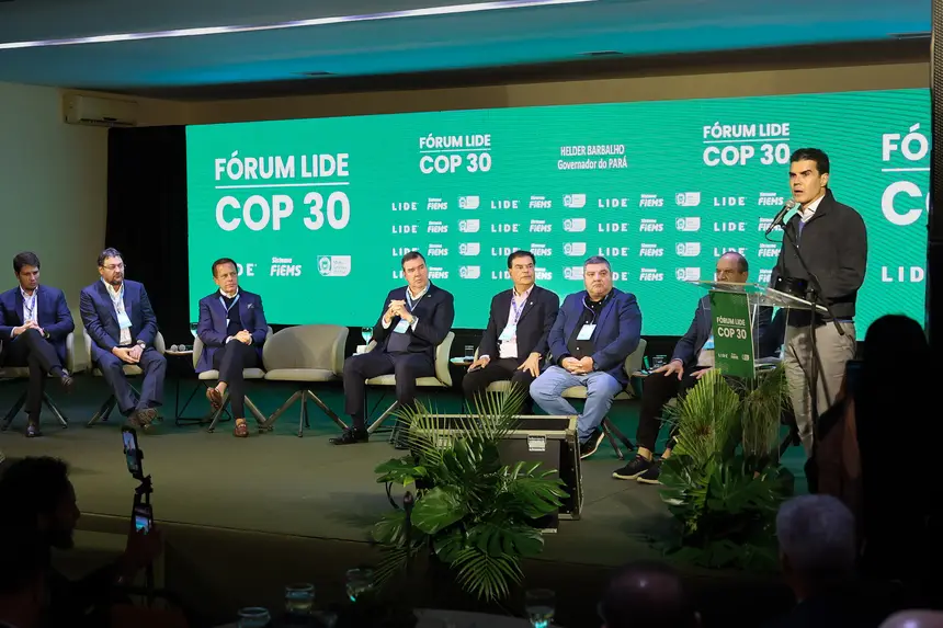 'Só teremos justiça climática, se tivermos justiça social', afirma Helder Barbalho em fórum sobre a COP30 no MS - 