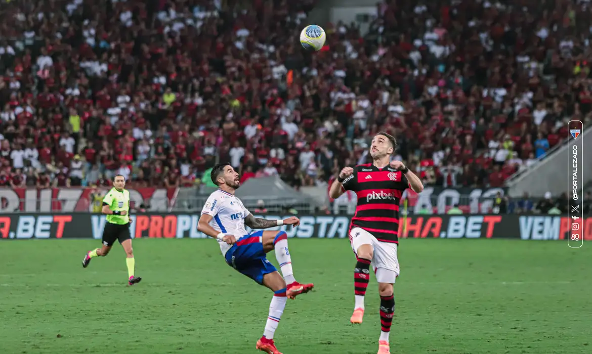 Imagem - Flamengo enfrenta o Fortaleza e mira a liderança do Brasileirão