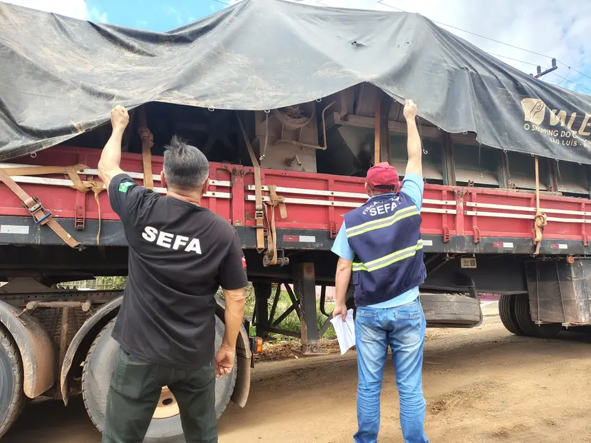 No total, os produtos somam mais de R$ 328 mil em impostos e multas.