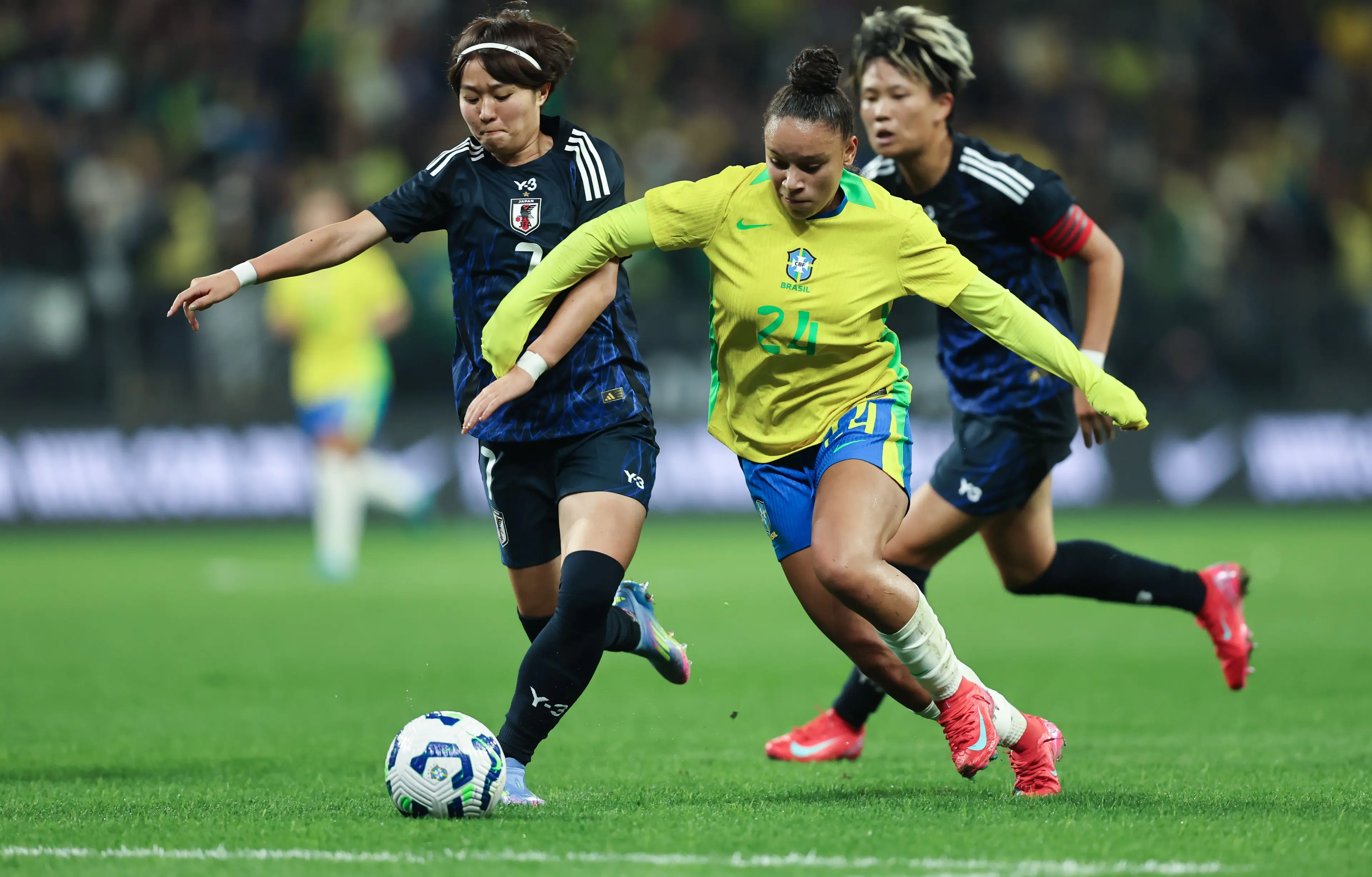 Imagem - Brasil cai de desempenho, mas vira sobre Japão e mostra que novos talentos podem suceder Marta