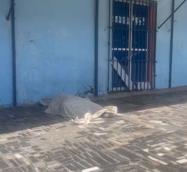 Imagem - Vídeo: homem em situação de rua é encontrado morto no bairro de Canudos, em Belém