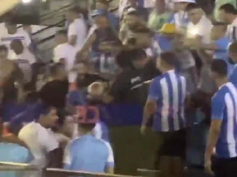 Imagem - Seguranças e torcedores do Paysandu se envolvem em confusão na Curuzu