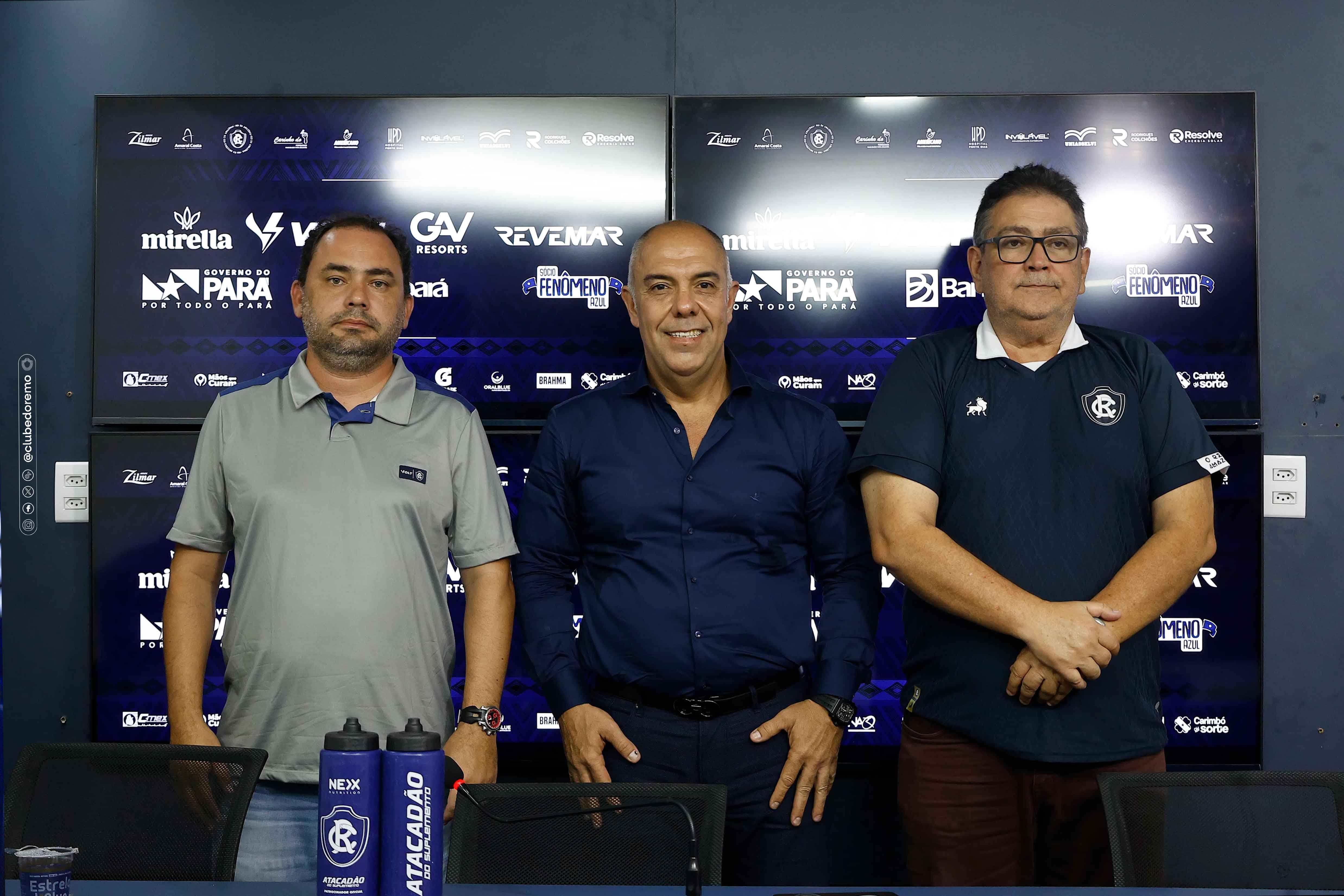Imagem - Marcos Braz é apresentado no Remo e assume missão de levar o clube à Série A