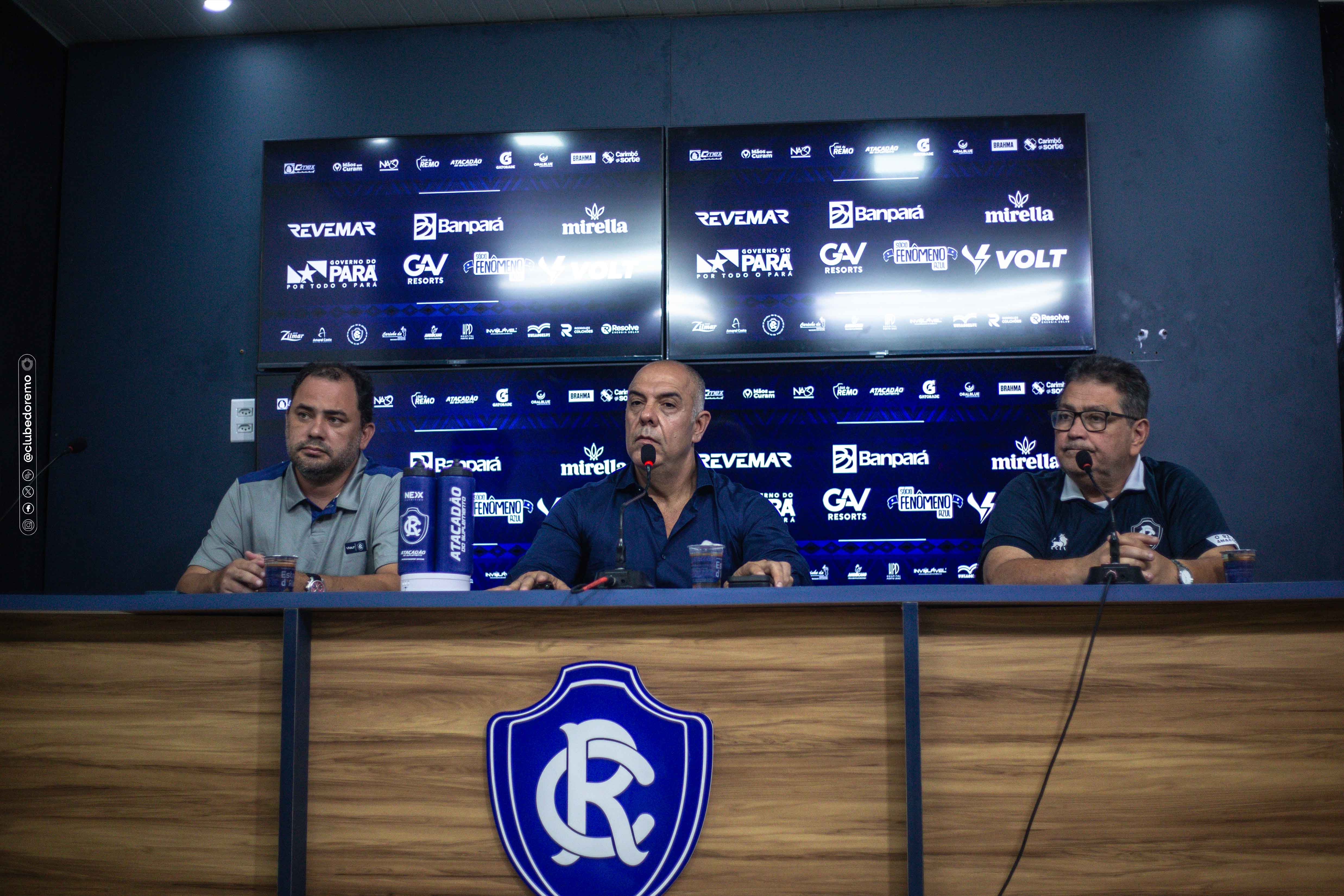 Imagem - ‘Não estou aqui por projeto político’, diz Marcos Braz em chegada ao Remo
