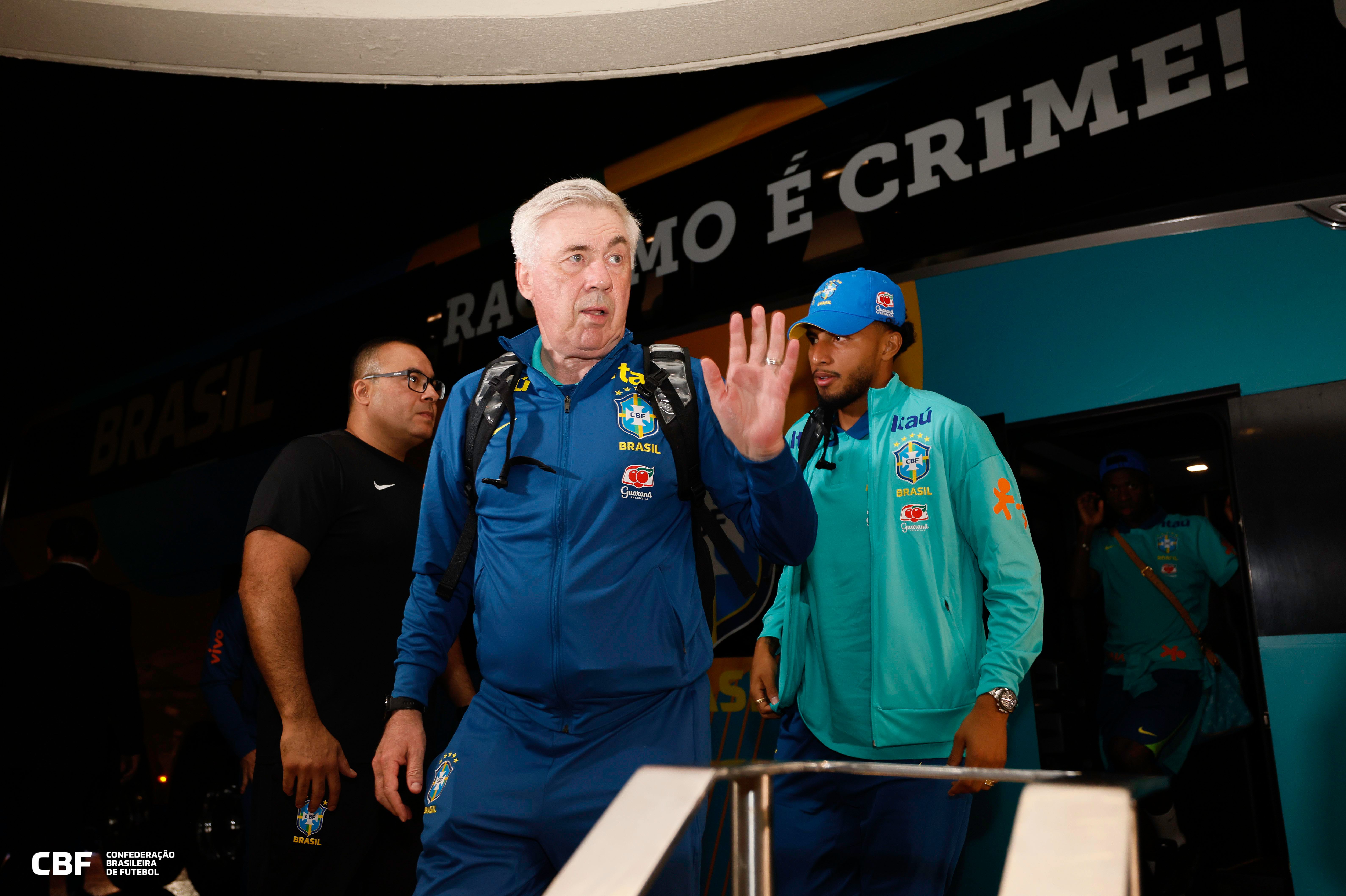 Ancelotti terá primeiro desafio como técnico do Brasil - 