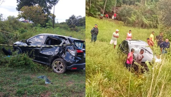 Imagem - Colisão frontal entre carro e moto deixa um morto na BR-010, no interior do Pará