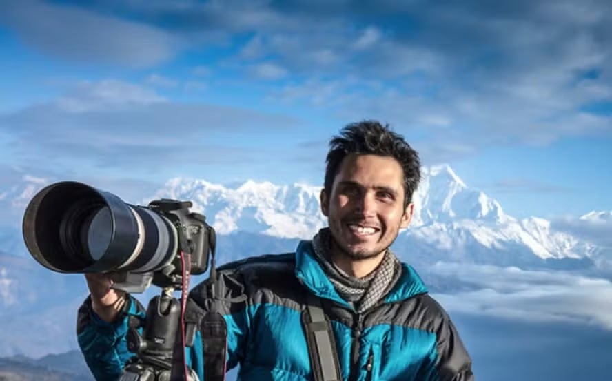 O montanhista, fotógrafo e guia brasileiro Edson Vandeira, de 36 anos.