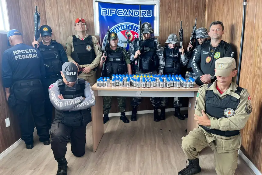 Imagem - Base Integrada ‘Candiru’ prende suspeito por transporte ilegal de mercúrio