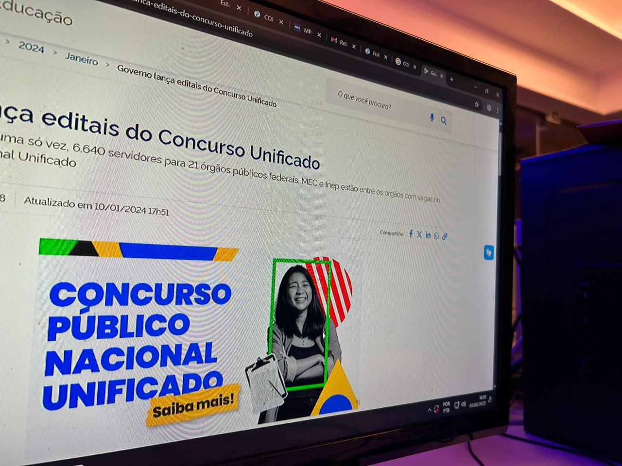 CNU trará mais oportunidades para os candidatos de nível médio.