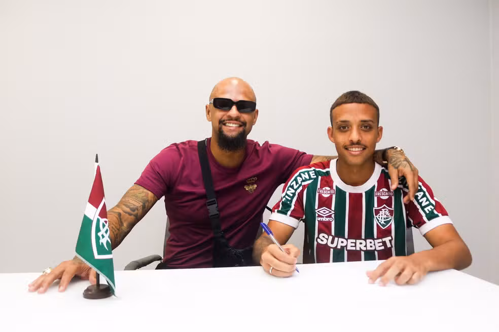 Imagem - Filho de Felipe Melo, Davi renova com o Fluminense até 2026 e projeta futuro no clube