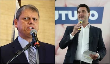 Tarcísio e Ratinho crescem e empatam com Lula no 2° turno em 2026, diz pesquisa.