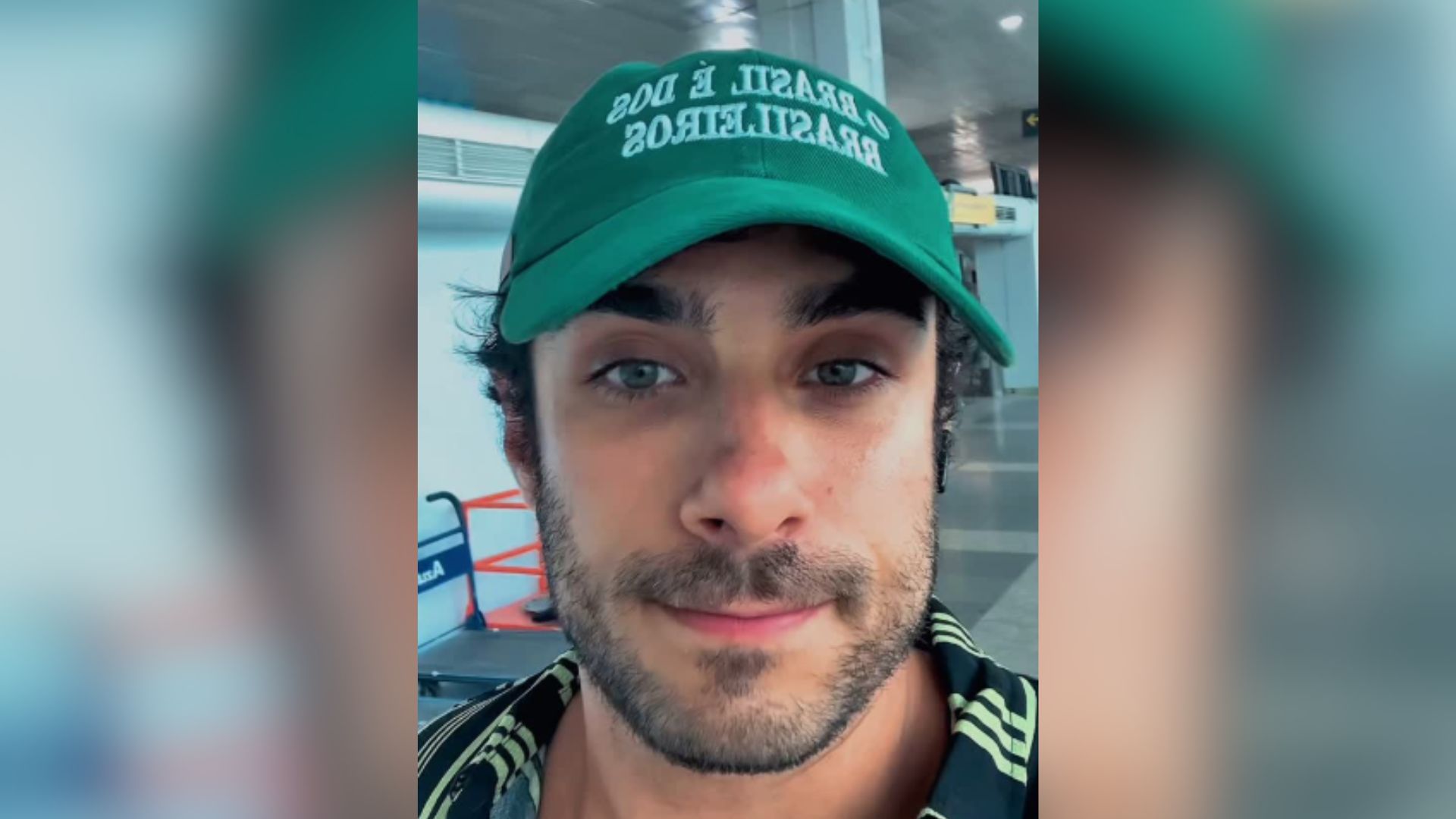 Daniel Neville, ator baiano que compartilhou sua passagem por Belém nas redes sociais.