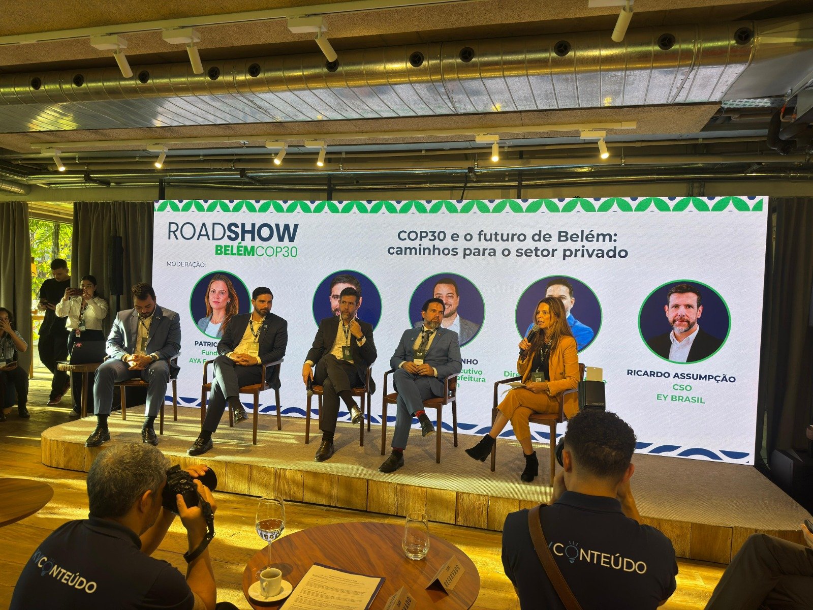 Evento Roadshow, em São Paulo.