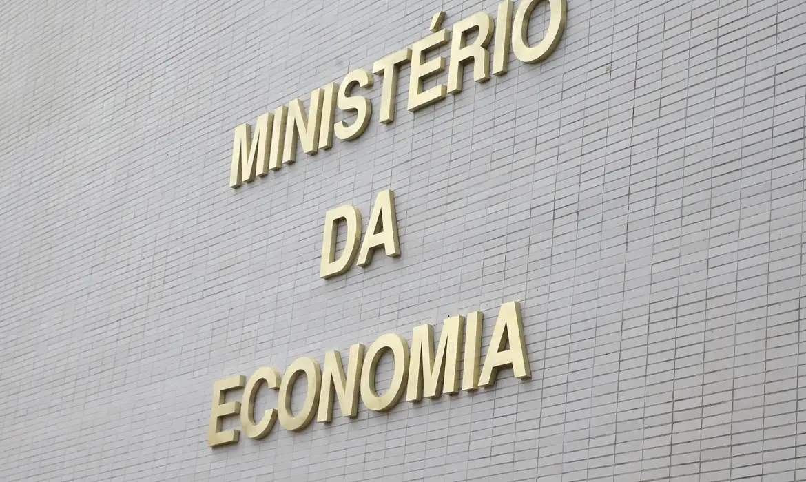Faixada do Ministério da Economia.