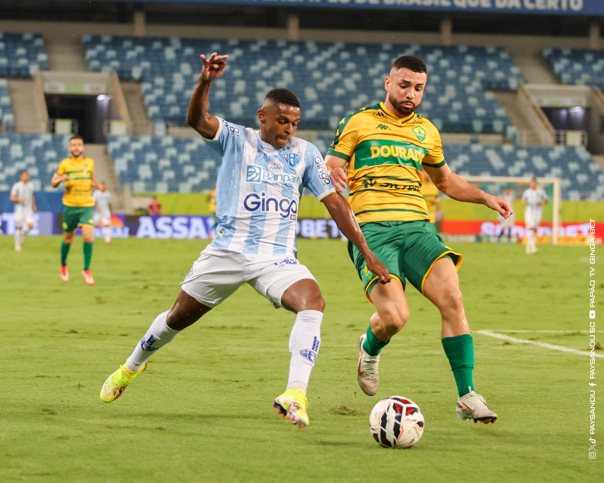 Imagem - Com gol no fim da partida, Paysandu perde para o Cuiabá na Arena Pantanal