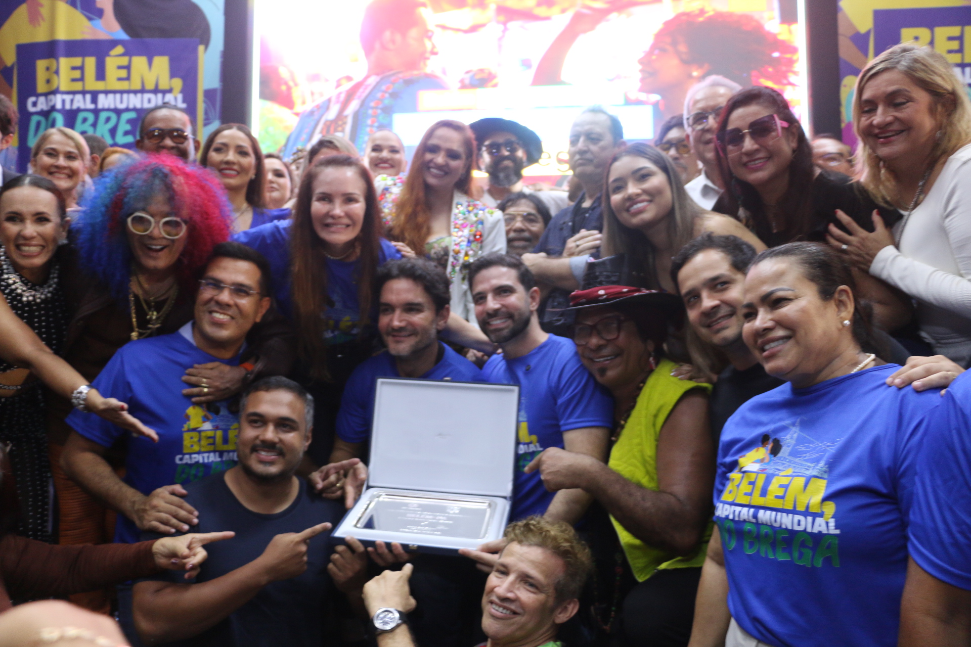 Imagem - Belém é consagrada ‘Capital Mundial do Brega’ em cerimônia com mais de 30 artistas paraenses