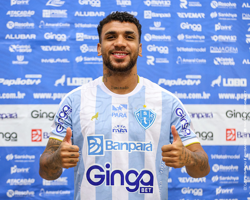 Imagem - Peterson é apresentado no Paysandu e promete entrega: 'espero trazer alegria para a Fiel'