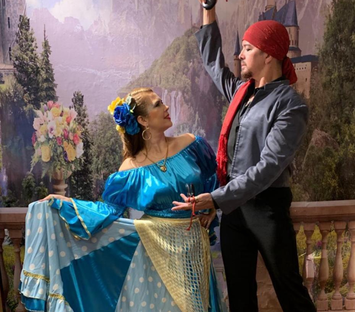 Cassius de La Cruz e Geisa Cecin
