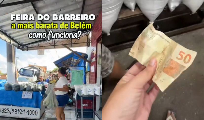 Imagem - 'Fiz a festa com R$ 50': moradora mostra como economiza na feira do Barreiro, em Belém, e quebra preconceitos sobre o bairro