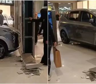 Imagem - Criança bate carro de R$ 175 mil exposto em shopping e destrói vitrine de joalheria em SP