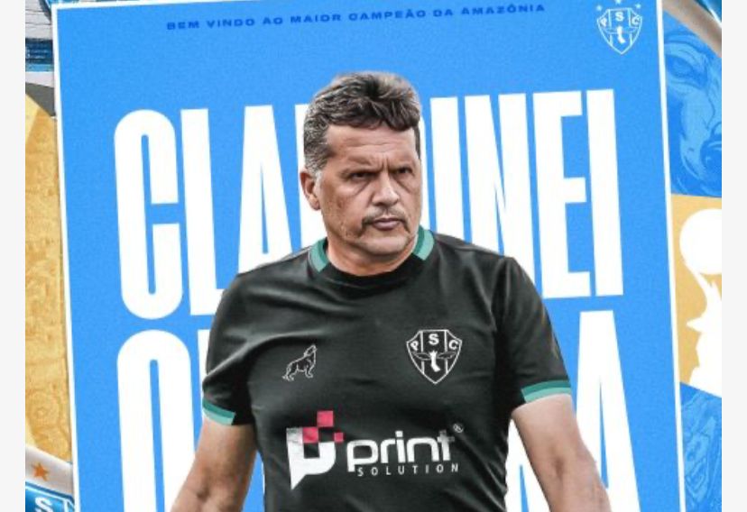 Imagem - Paysandu anuncia Claudinei Oliveira como novo técnico; saiba mais