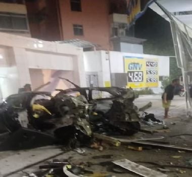 Imagem - Morre frentista ferido em explosão de carro em posto de gasolina