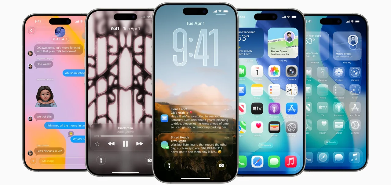 Imagem - iOS 26 marca nova era nos iPhones com reformulação visual e inteligência artificial avançada