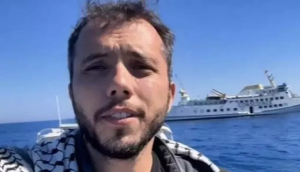 Imagem - Vídeo: brasileiro em barco com ajuda a Gaza diz que 'só milagre' pode impedir interceptação de Israel