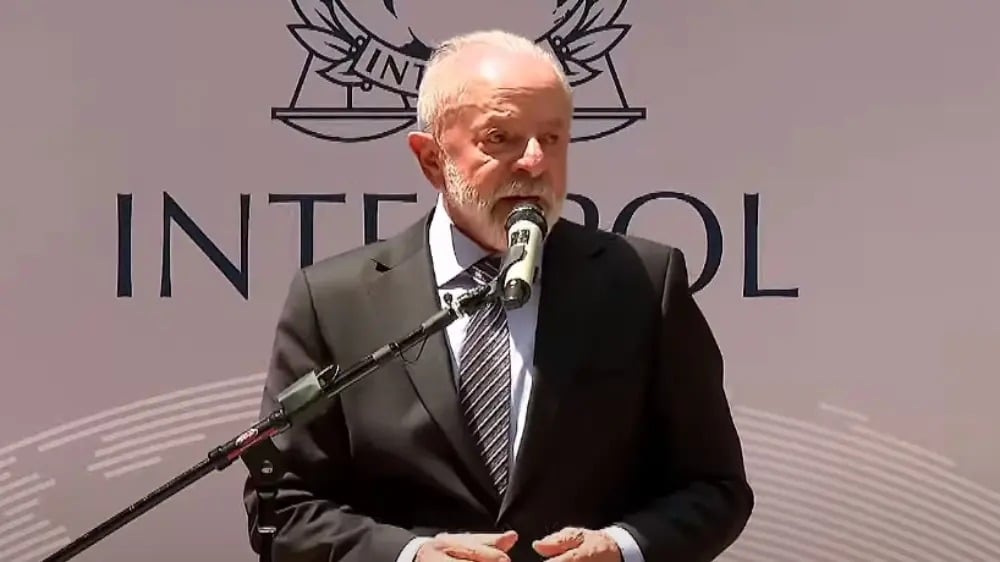 Imagem - ‘O crime organizado está nas empresas, na política, no Judiciário, no futebol e cultura’, diz Lula na Interpol
