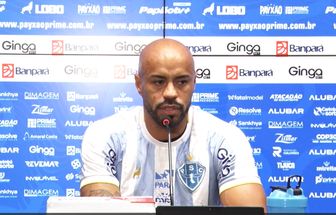'Vai ser o início das vitórias', diz Thiago Heleno ao ser apresentado no Paysandu